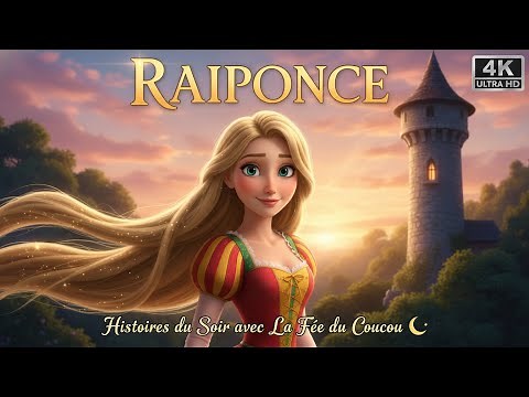 Raiponce 🌸✨ | Conte Classique pour Enfants | Histoires du Soir avec LaFéeduCoucou 🌙 | 4K Ultra HD