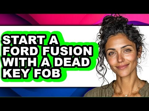 How To Start A Ford Fusion With A Dead Key Fob (Easy Method)