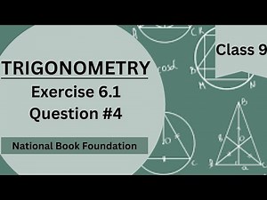 Ex 6.1 class 9 math NBF | ex 6.1 q 4 Class 9 Maths | ex 6.1 | National Book Foundation