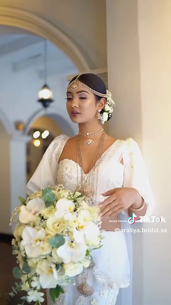 Araliya Bridal Saree on TikTok