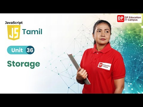 Unit 36 | Storage | JavaScript | Tamil