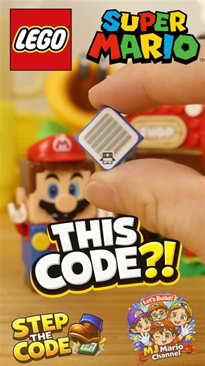 Step the Code?! #lego #legomario #nintendo #funny