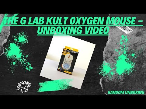 THE G LAB Kult Oxygen Mouse - Unboxing Video