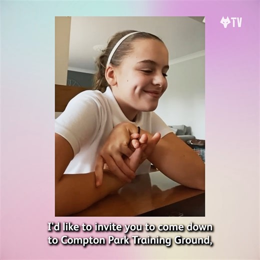 10K views · 519 reactions | Heartwarming  Young fan and aspiring presenter, Izzy, overcame her anxiety to live a day in her dream job and interview some of her @WolvesWomen heroes ahead of their FA Cup game. | Wolverhampton Wanderers FC | Facebook