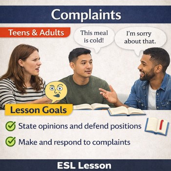 ESL Making Complaints & Giving Reassurance | Role Plays, Customer Service