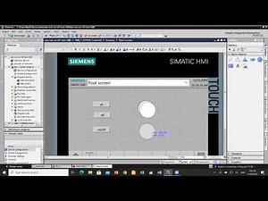 Lập trình giao diện HMI tạo nút điều khiển on off và nút on/off HMI trong WinCC trên Tia portal V14