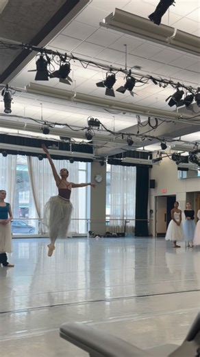 Erica Lall on Instagram: "One day late to 2/2 day, but sharing a clip in one of my favorite's, a romantic tutu 💘 Memories from 'Giselle' 👻"