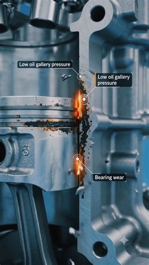 Engine Knocking Problem & Solution ⚠️ | Low Oil Pressure Explained 3D