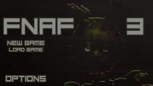 Fnaf 3 menu remake by me #fnaf #menu #animation #viral #fyp | 5 nights at freddy's