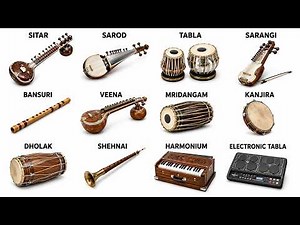 Every Indian Musical Instrument Explained In 13 Minutes