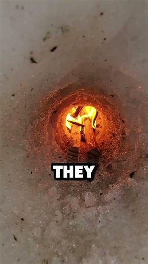Survival in -40°: The ice furnace secret #IceFurnace #Survival