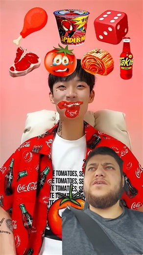 Random Red Color food MUKBANG🍲😋😋😋#shorts #curecouple #asmr #mukbang#funny#funnyvideo#colorfood #food