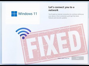 How To Setup Windows 11 Without Internet