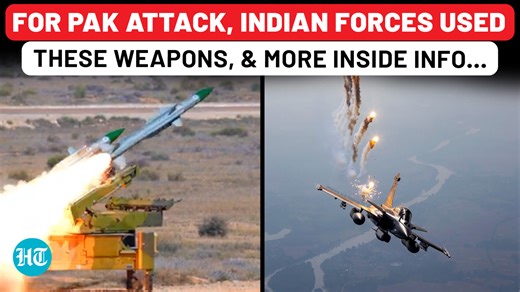For Pakistan attack, these weapons used by Indian military…: Inside info of 'Op Sindoor'| Pahalgam