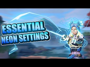 Neon How To Basics - Settings & Slides | Valorant Neon Guide