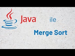 65 - Merge Sort with Java | Sorting Algorithms 4
