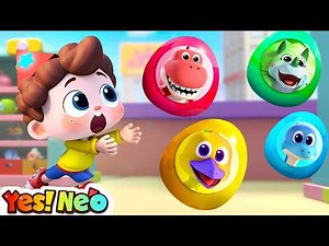 🔴LIVE | Humpty Dumpty Grocery Store | Dinosaur, Surprise Eggs | Nursery Rhyme & Kids Song | Yes! Neo