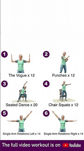 20 Min Seated Exercises for Seniors to Lose Belly Fat