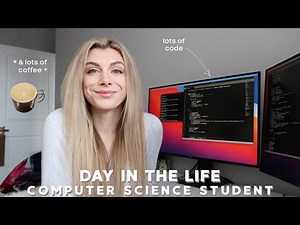 day in the life of a college student studying computer science