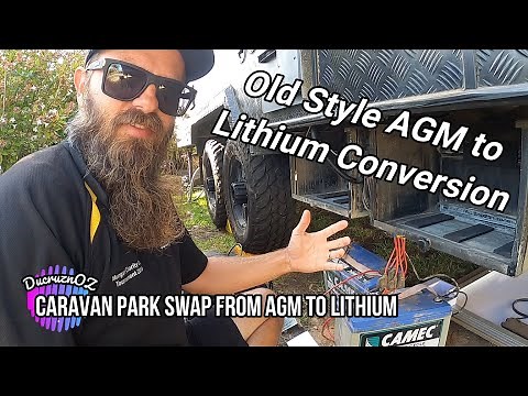 Convert AGM to Lithium in your Caravan | Easy Steps | Install Advice