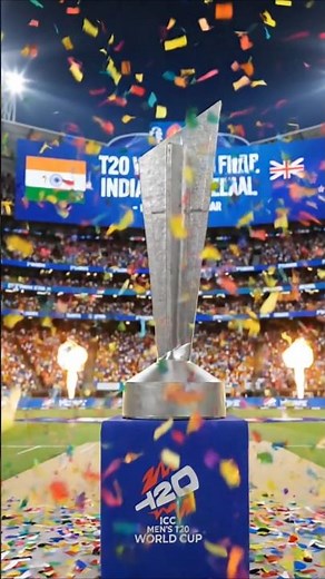 IND vs NZ Final – T20 World Cup Trophy DIY 🏆#t20worldcup