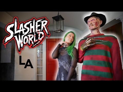 We Visit SlasherWorld in Los Angeles - A Horror Themed Immersive Shopping Experience