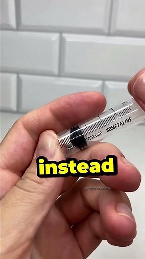 Remove a Splinter in Seconds with This Genius Syringe Trick! 🪵💡