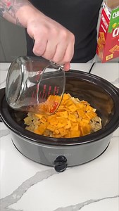 easy crockpot snack this fall chex mix is so good! 🎬 This video was produced by Network Media and Anthony T | The Puzzle and Pointers