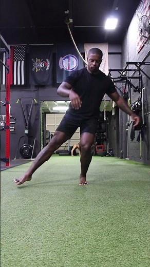 Clockwise Single Leg Balance Exercise