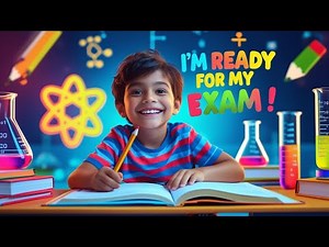 🎶 I'm Ready for My Exam! | Fun & Motivational Song for Kids 🎉