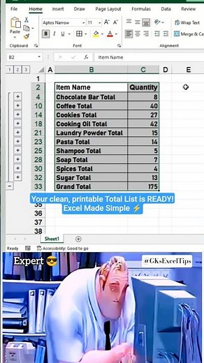 Turn Messy Product List into Clean Total Summary in 5 Seconds!