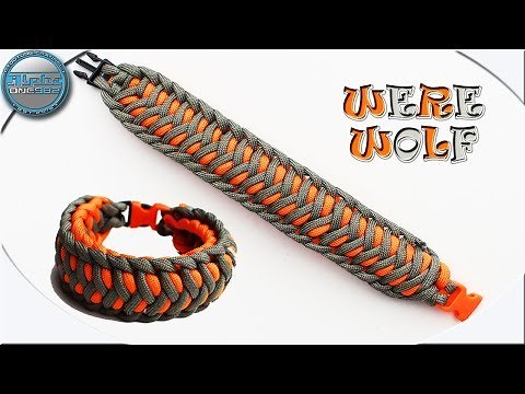 Unique How To Make Paracord Bracelet Werewolf DIY Paracord Tutorial