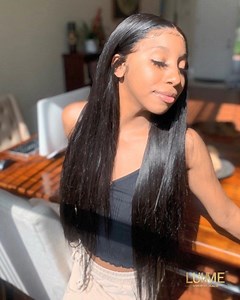 Come look at this frontal wig install y'all, what wig!✨ Install by @hair_bymika🙋‍♀️ Doll @gnarlynawa💃 Hair: our 180% density 13x4 frontal wig straight💐 View the product link now👉 https://bit.ly/2CsG328 Here's a coupon code "SALE20" for more discounts.💋 | Luvme Hair