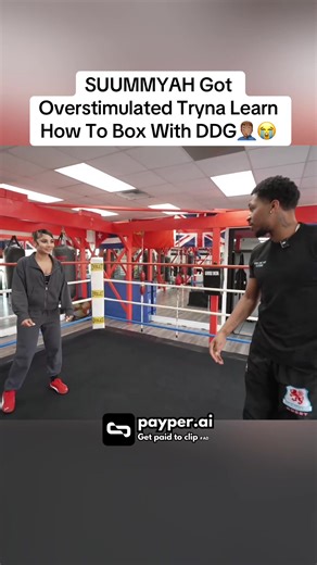 SUUMMYAH Got Overstimulated Tryna Learn How To Box With DDG🤦🏽‍♂️😭#ddg #summyah #box #fyp #overstimulated @DDG @Summyah🫶🏻