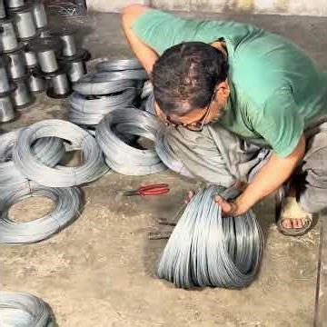 From Coil to Grid – Steel Wire Mesh Making Process..MS