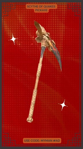 Scythe of Quakes Pickaxe ⛏