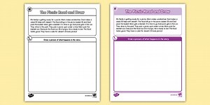 Kindergarten The Picnic Reading Passage Read and Draw Worksheet