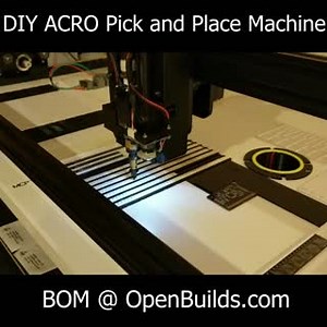 Pick, Orient, Place...REPEAT! #OpenBuilds ACRO precision and repeatability. http://bit.ly/ACROpnp 📷: Greg Wroblewski | OpenBuilds