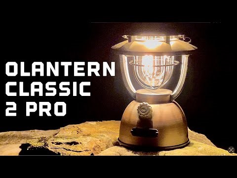 The Olantern classic 2 pro overview with outdoor footage rechargable lantern