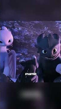 Do you know how Toothless annoyed the Light Fury with his drawing?#usa #fyp #movie
