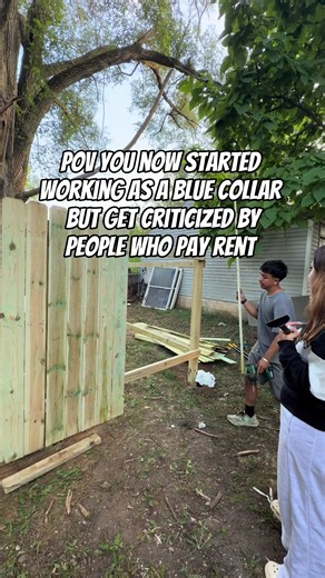 I’ve been sharing my work life as a blue collar but get criticized #MyWorkLifeTikTokContest #Work #landscape #diy #career