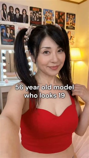 Saya on Instagram: "56 years old model who looks 19"