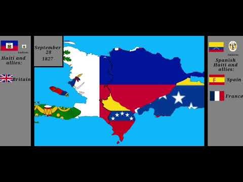 Hispaniola War (Alternative Mapping - Unrealistic)