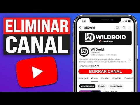 Cómo ELIMINAR un CANAL de YOUTUBE (2026) Borrar Canal de Youtube