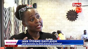 Java storms Eastleigh Java house has launched its 84th branch in Eastleigh Nairobi County with an aim of easing service delivery to its customers. The retail has expressed its determination in using available resources in creating job opportunities to the locals and other qualified kenyans across the country. Speaking during the launch Java CEO Priscilla Gathungu has Expressed need to priorities purchase of local products as one way of strengthening local economy. | TV 47 Kenya | Facebook