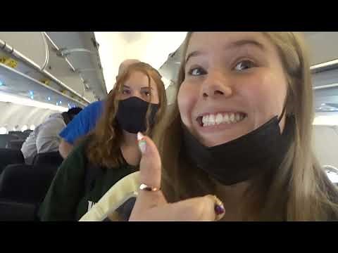 flying on a plane for the first time