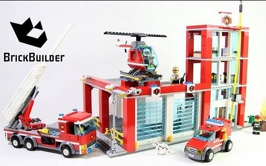 乐高 城市系列 60004 消防总局