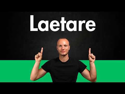 How to Pronounce LAETARE (Correctly)