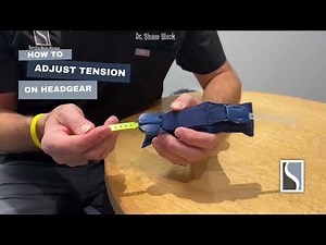 How to Adjust a Headgear Strap
