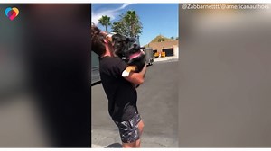 The Uplift:Owner finally reunites with his dog after three months of being away